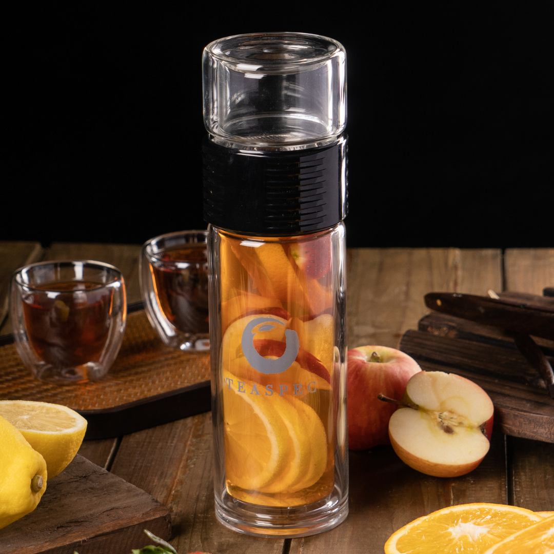 Lazy Go Travel Tumbler, Double Walled Glass Tumbler