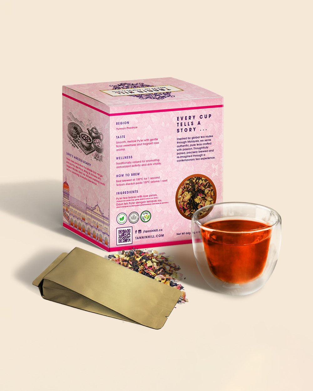 ROSE PU'ER TEA
